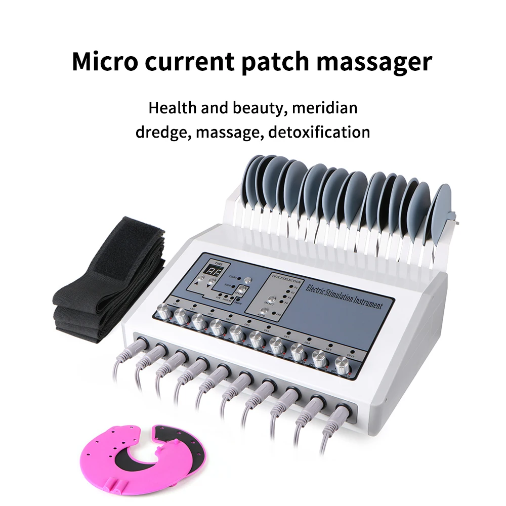 Микротоковый патч массажный инструмент для ухода за здоровьем и косметический аппарат салон красоты меридиан пояс для уборки груди массаж лимфат