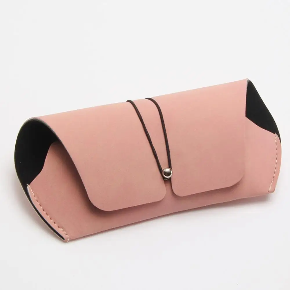 D Pink Модный Чехол для очков из искусственной кожи, легкий защитный футляр для очков, Чехол для очков для девочек - Цвет: D Pink