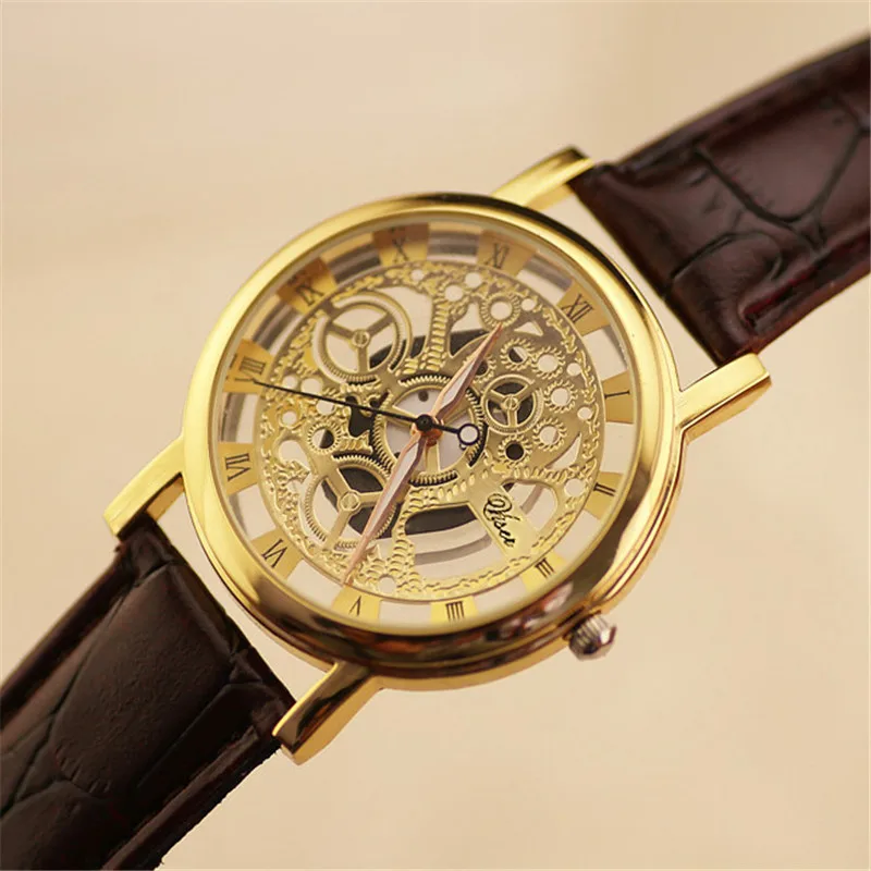 Hollow-couple-quartz-sports-watches-2017-relogio-masculino-Man-Wristwatches-PU-leather-Band-Ladies-Montre-pour_