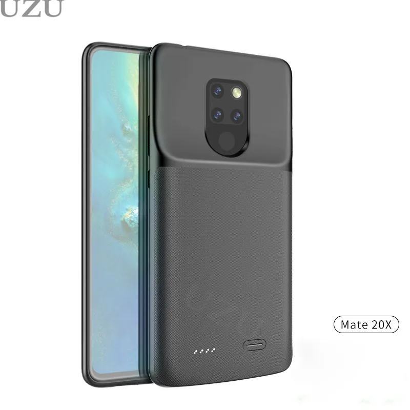 6000 мАч чехол для зарядного устройства для huawei mate 20X внешний портативный беспроводной зарядный чехол для huawei mate 20X роскошный