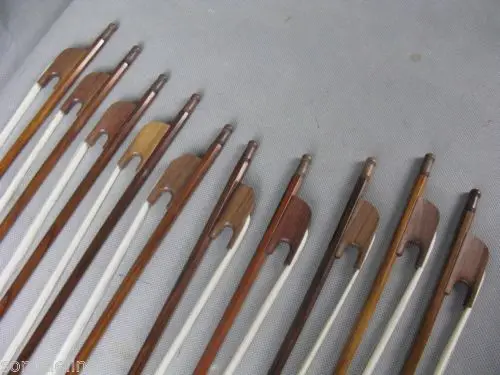 10pcs Top quality baroque style blackwood 4/4 violin bows #7222 10pcs Top quality baroque style blackwood 4/4 violin bows #7222