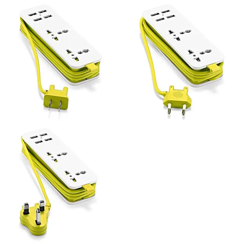 Сетевой удлинитель с 4 USB портами 1 5 м|Удлинители электрические| |