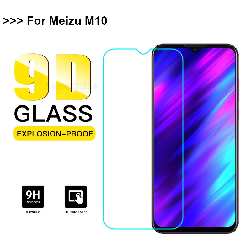 

Tempered Glass For Meizu M10 Screen Protector 9H Ultra-thin Glass Screen Protector On For Maisie Meizu M 10 M10 6.5" Phone Film