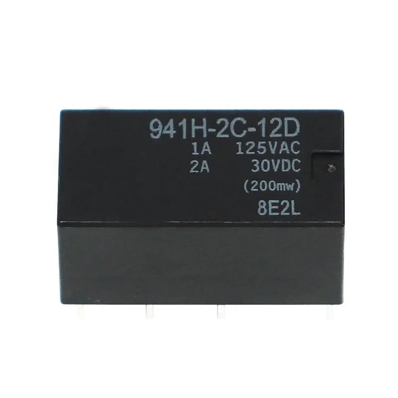 

HOT NEW 941H-2C-12D 941H 2C 12D 941H2C12D 12V relay Signal relay 12VDC DC12V 12V 2A 8PIN