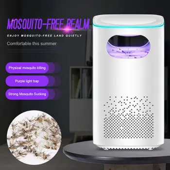 

Water Cube Second Generation Smart LED Light Wave Mute Non-radiation Bionic UV Light Photocatalyst Mosquito Killer