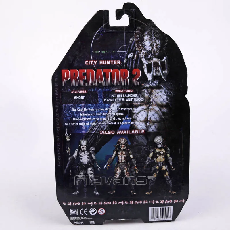 NECA Хищник 2 шаман Хищник/Кабан Хищник/город охотник 7 ''фигурка Коллекционная модель игрушки