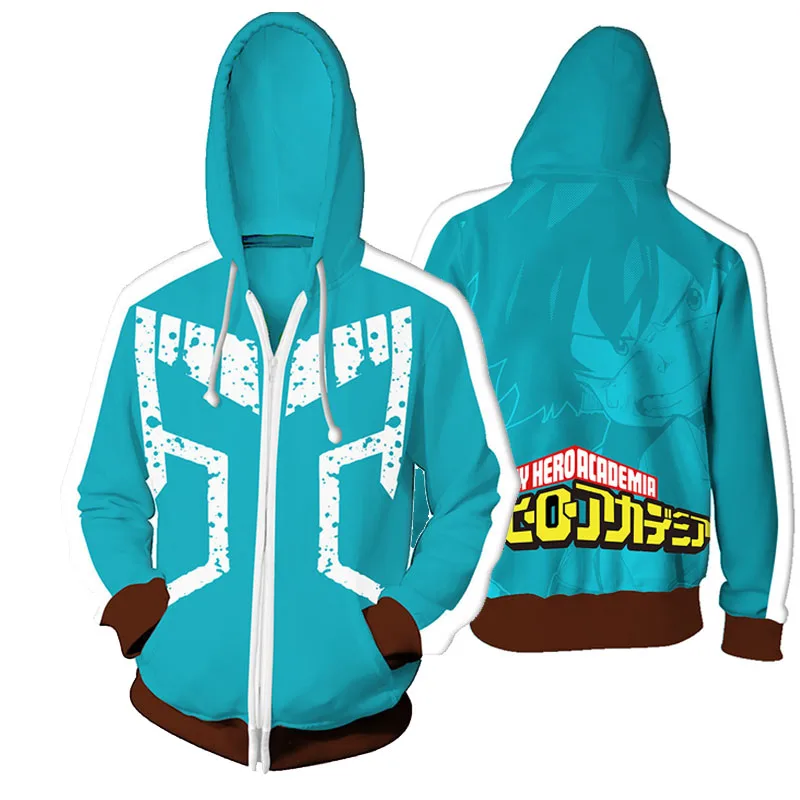 Cosroad Boku No My Hero Academia Midoriya Hoodies Izuku Todoroki Shoto Cosplay Costume Men Women Sweatshirt Jackets Coat0 (19)