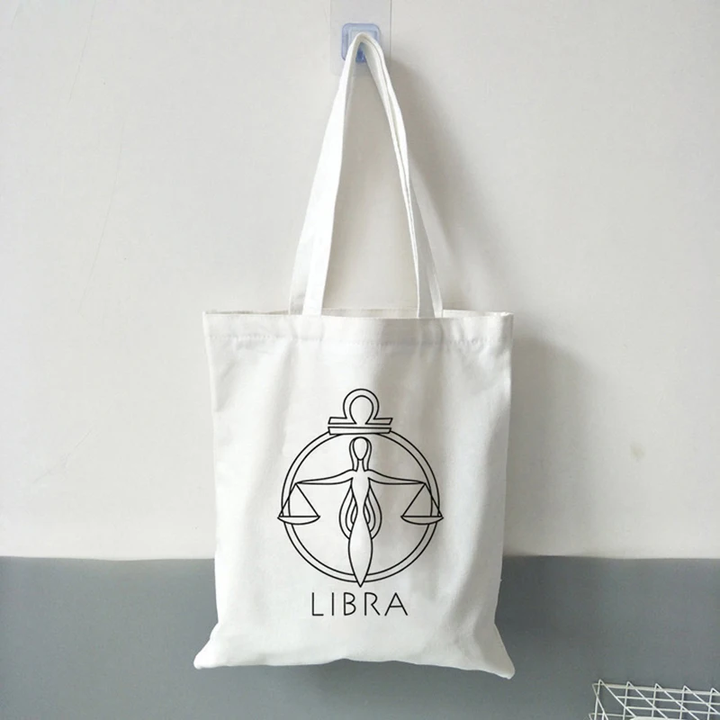 Созвездие Холщовая Сумка Хозяйственная Сумка для ежедневного использования текст Сделай Сам пользовательский принт Логотип эко многоразовая утилизация