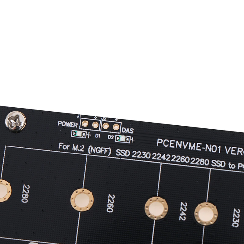 PCIE к M2 адаптер PCI Express 3,0x1 к NVME SSD адаптер Поддержка 2230 2242 2260 офисные принадлежности для компьютера