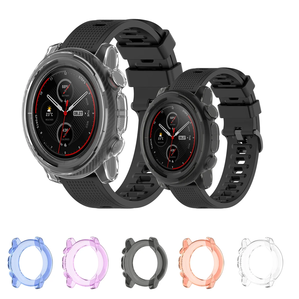 Чехол бампер из ТПУ для смарт часов Xiaomi Huami Amazfit 3|Смарт-аксессуары| |