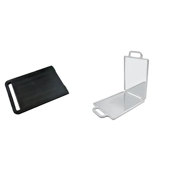 

Hand Mirror, Folding Travel Vanity Mirror, Rectangle Foldable Compact Makeup Folding Mirrors