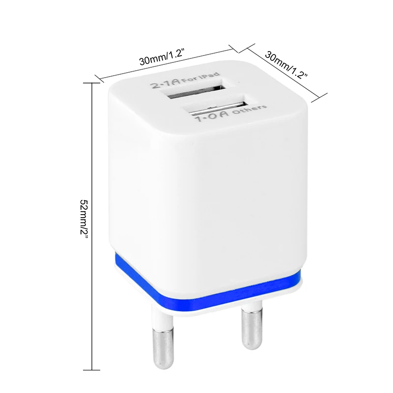 FORNORM зарядное устройство для мобильного телефона 2/4 USB порты адаптер iPhone Samsung iPad