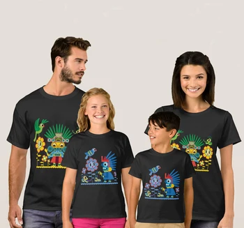 

Mayan Rain God and Goddess of The Garden of Goo Family Set T-Shirts Daddy Mommy and Kids Baby Funny Mayan God Shirt Gift