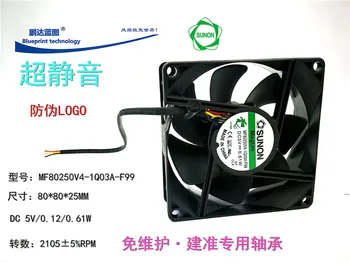

New mute q03a MF80250V4-1-8025 8 cm 5 where v0 F99. 12 a router a cooling fan