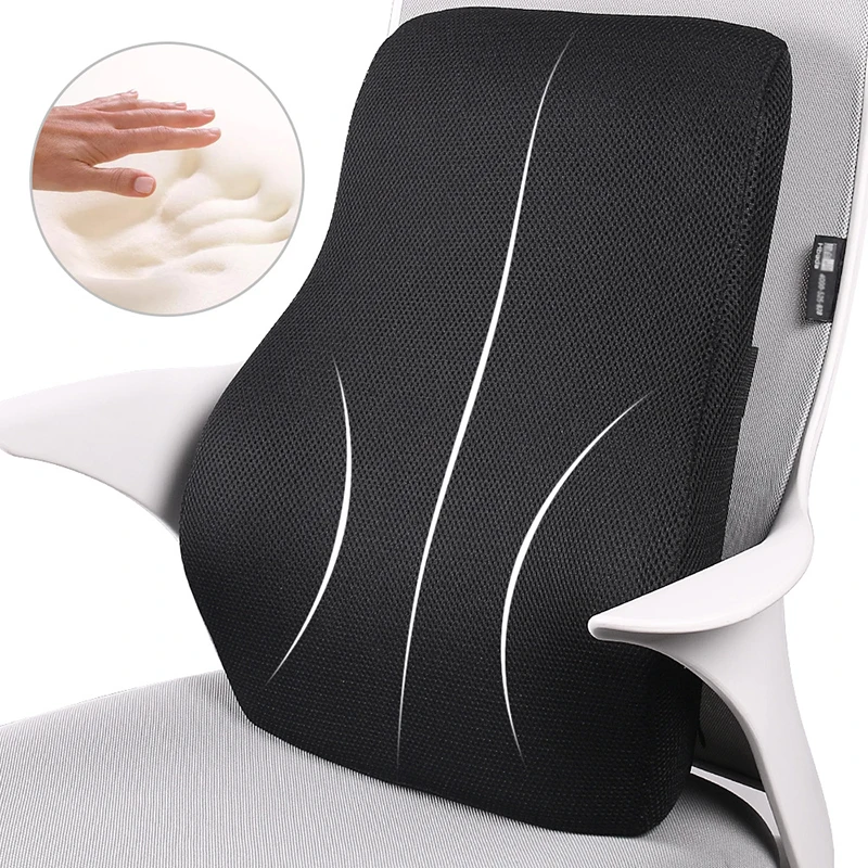 Подушка для поддержки поясницы подушка кресла из пены с эффектом памяти