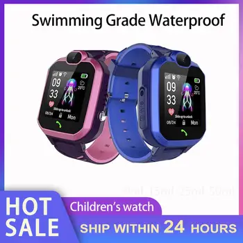 

NEWEST Q13 1.44IN Childrens Smart watch Touch Screen IP67 Waterproof SOS Positioning Children's Smart Phone Watch Dropshipping