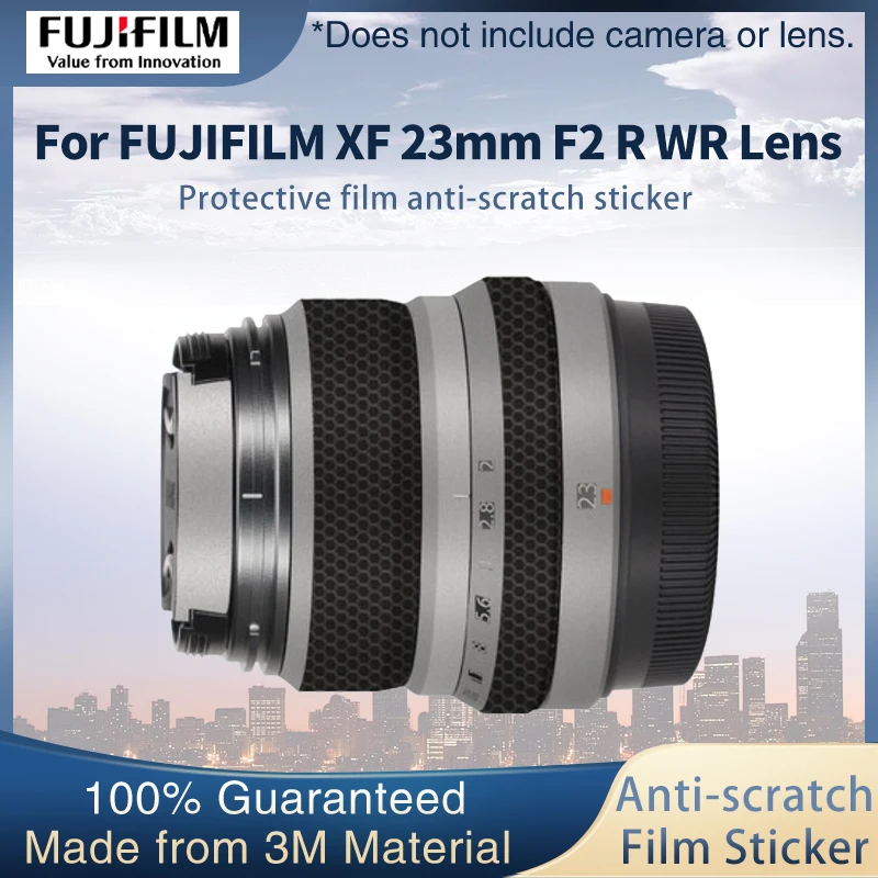 

Защитная пленка для объектива FUJIFILM XF 23 мм F2 R WR наклейка для объектива пленка для защиты от царапин чехол