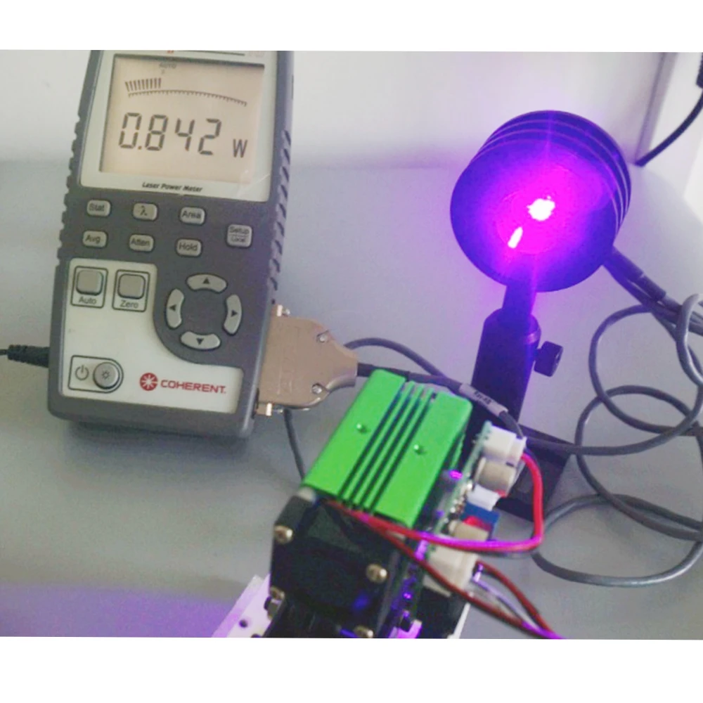 Industrial 405nm 0.8W 800mW Blue/Violet Laser Diode Dot Module 12V 3D Print