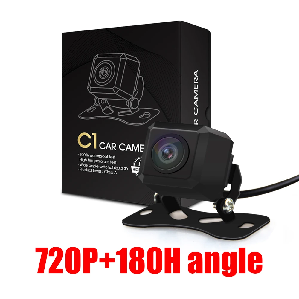 Carsanbo Car Rear View Camera Front View Camera Parking Assistance HD 180 Degree Horizontal Angle Car Reverse Camera