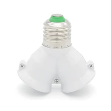 E27 патрон лампы конвертеры 1-2 светильник лампа база Дистрибьютор адаптер расширенный интерфейс Домашний Светильник ing аксессуары