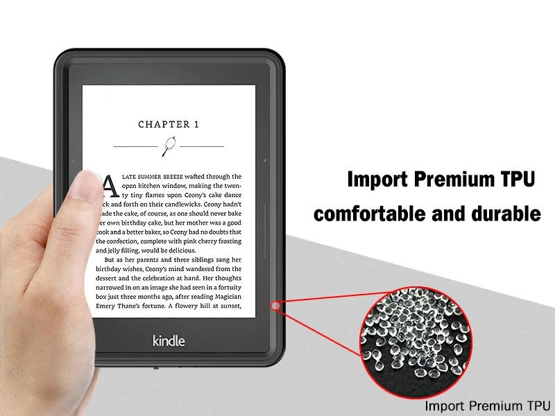 Для Kindle Voyage водонепроницаемый чехол пылезащитный противоударный полностью герметичный защитный чехол с сенсорной прозрачной защитой