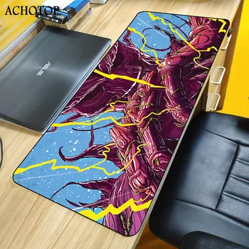 

90X40CM Blood skull Large Gaming Mouse Pad Gamer Lock Edge Keyboard Mouse Mat Gaming Desk Mousepad for CS GO LOL Dota Game