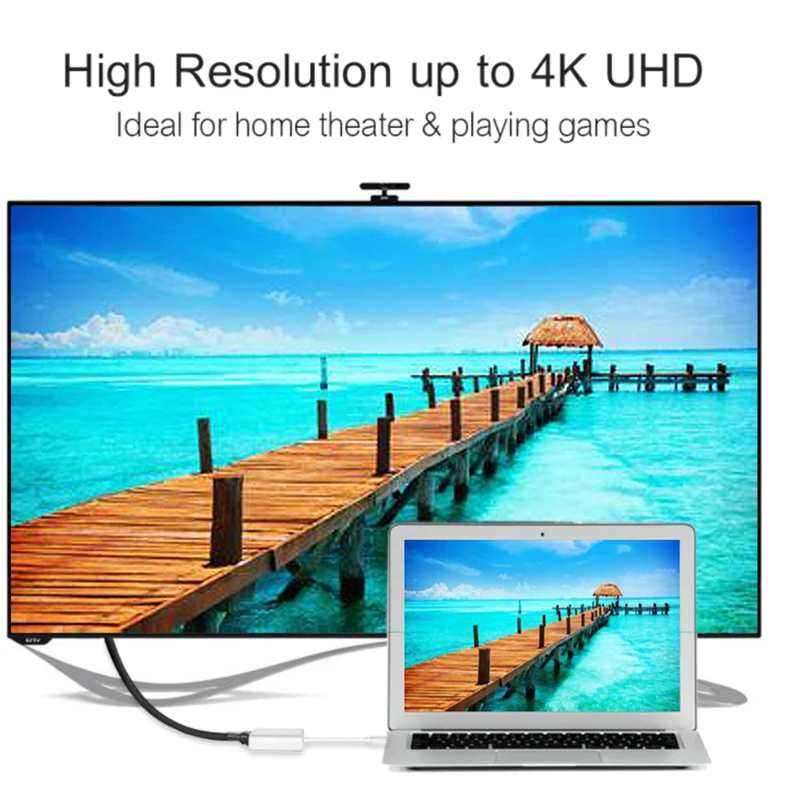 Kebidu USB 3,1 type C к HDMI USB 3,0 концентратор USB-C многопортовый адаптер донгл док-кабель для нового Macbook Pro белый