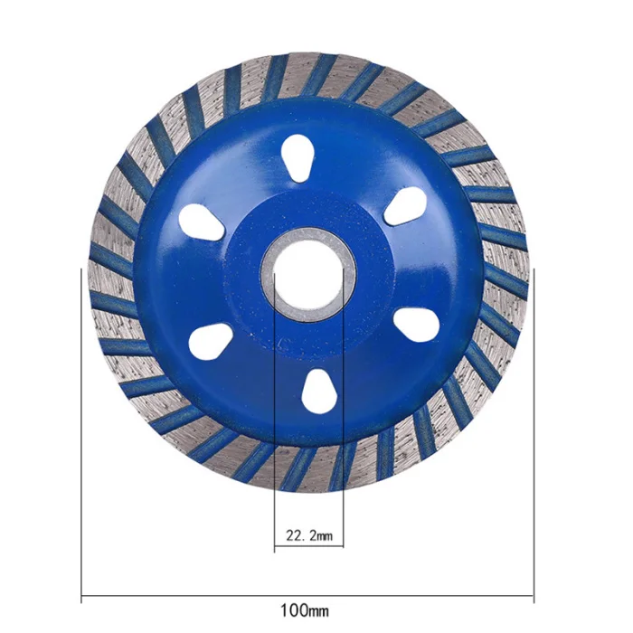 Новейший 1 шт. алмазный шлифовальный диск колеса бетонная чашка диск кладка камня инструмент 100 мм