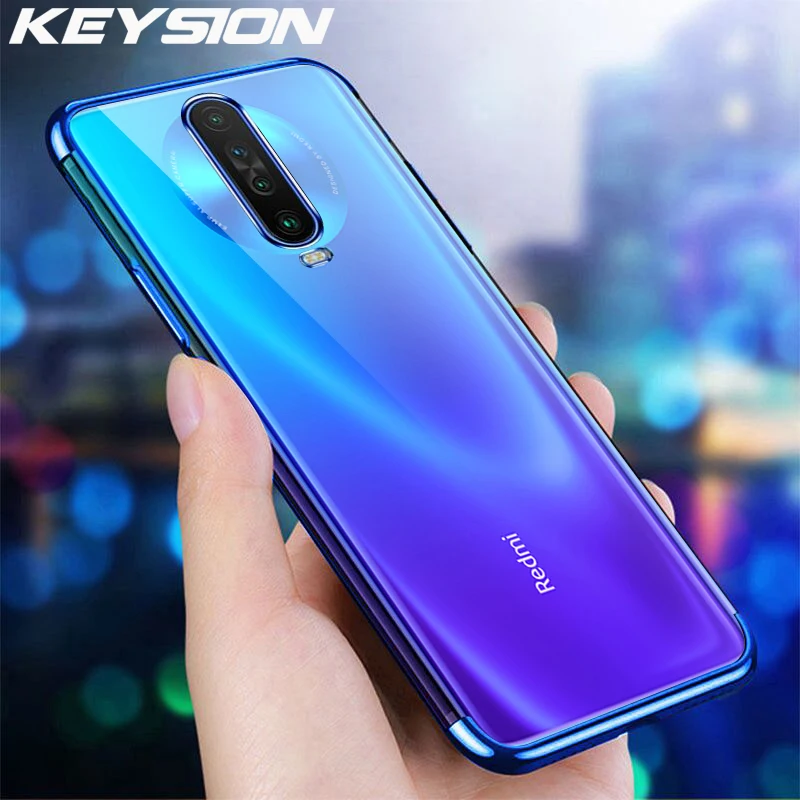 Чехол для телефона KEYSION прозрачный мягкий силиконовый чехол Redmi K30 Note 8 Pro 8T 8A 7 7A Xiaomi