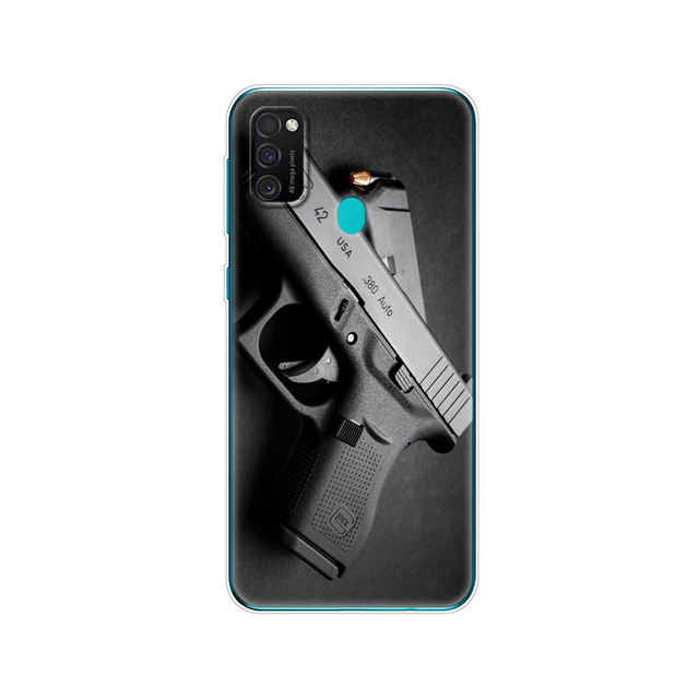 Samsung M21 Case 6.4" Soft Silicon Tpu Cover For Samsung Galaxy M21 M 21 SM-M215FZGUSER m215 Phone Back Shell Bumper Funda