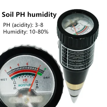 

2 in 1 multifunctional Pointer type soil Moisture & ph meter PH range 3~8ph Hydroponics Analyzer for Garden Plant Flower 40% off