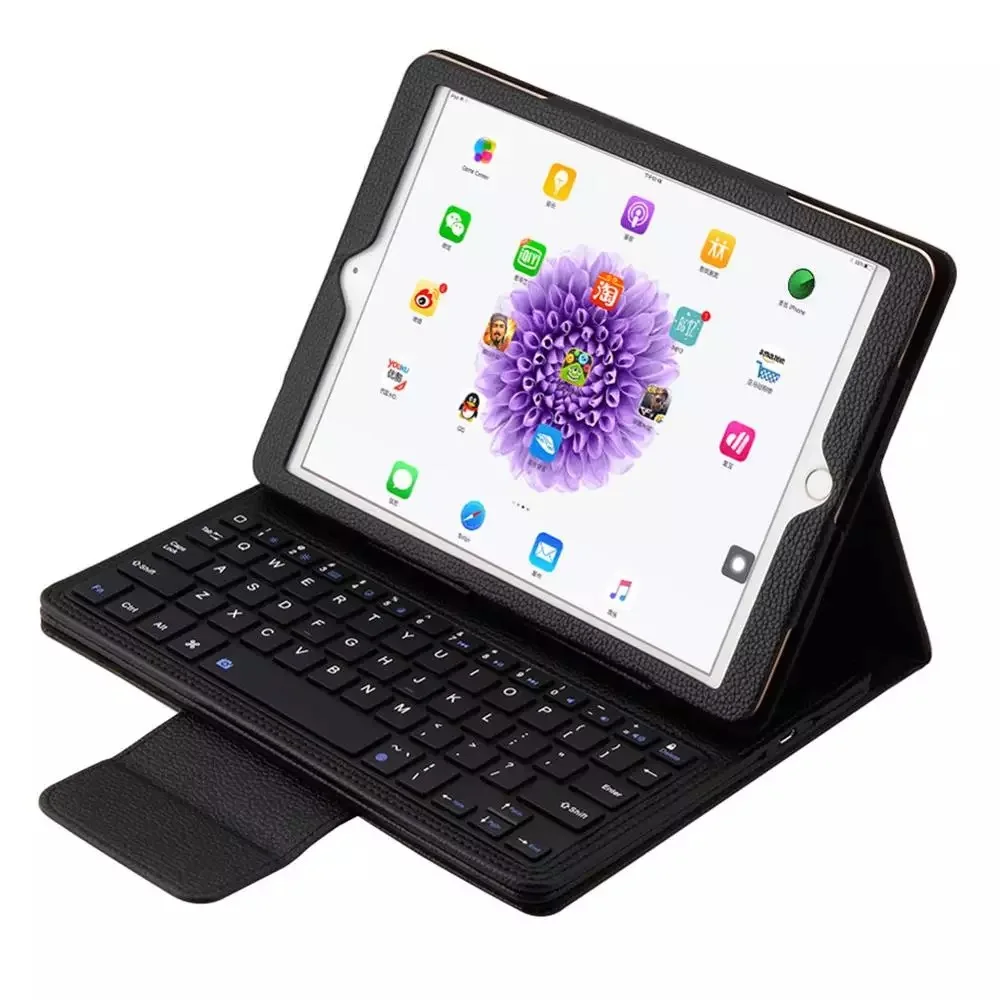 

Case Cover With ABS Wireless Keyboard for iPad air/iPad air2/iPad Pro 9.7inch Business Folio Style Design for iPad Keyboard Case
