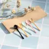 Dollhouse Miniature 1:12 Mini Spoon Tray Dish for Blyth BJD Doll House Kitchenware Accessories 3