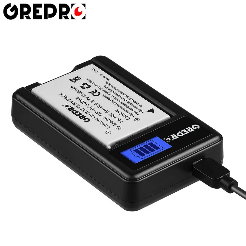 EN-EL5 EL5 ENEL5 аккумулятор с зарядным устройством для Nikon P90 P100 P500 P510 P520 P3 P4 P5000 P5100 P6000 P80