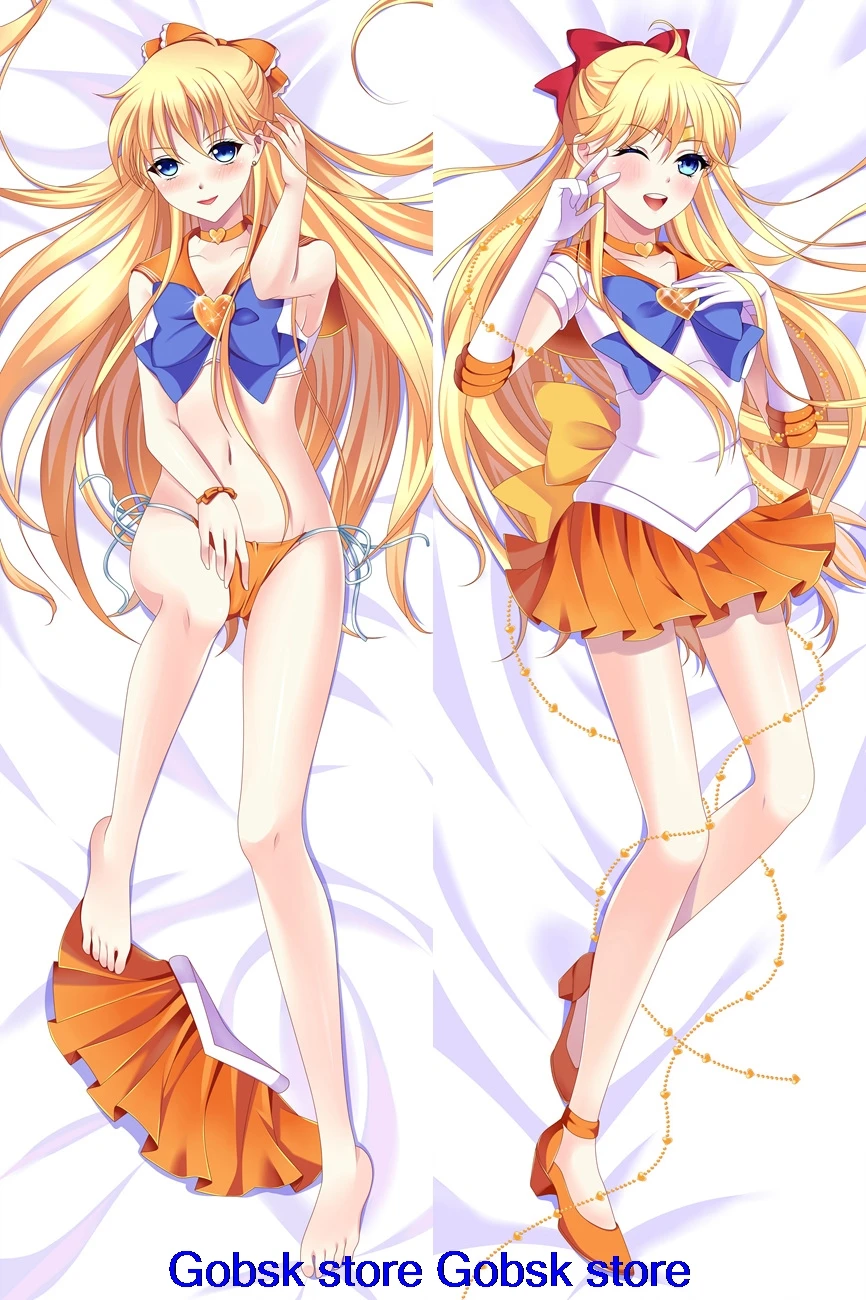 Обновление с рисунком из аниме «Сейлор Мун» Mizuno Ami& Hino Rei& Kino Макото Dakimakura тела подушку Чехол Крышка обниматься тела Чехол