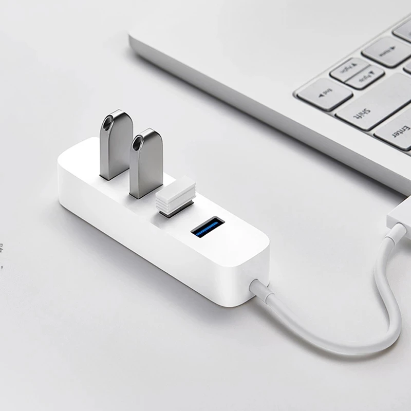 Xiaomi 4 порта USB3.0 концентратор с подставкой для источника питания интерфейс USB