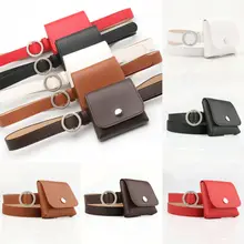 Новинка, горячая Распродажа, Женский поясной ремень с маленьким мини-сумочкой, одноцветная простая поясная сумка, Женская модная зимняя элегантная поясная сумка