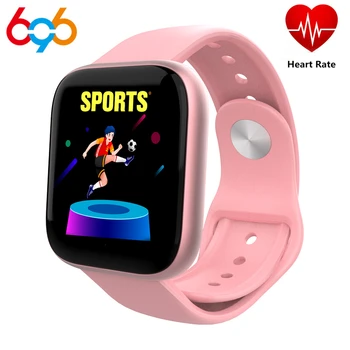 

696 New Smart Watch W6 Women Men Heart Rate Monitor Blood Pressure Fitness Tracker Bracelet For Apple XiaoMi Android IOS Watch