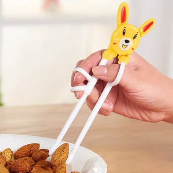 

1Pair Children Training Learning Chopsticks Cute Cartoon Protable Beginner Chopsticks Kids Training Learing Chopsticks Tool