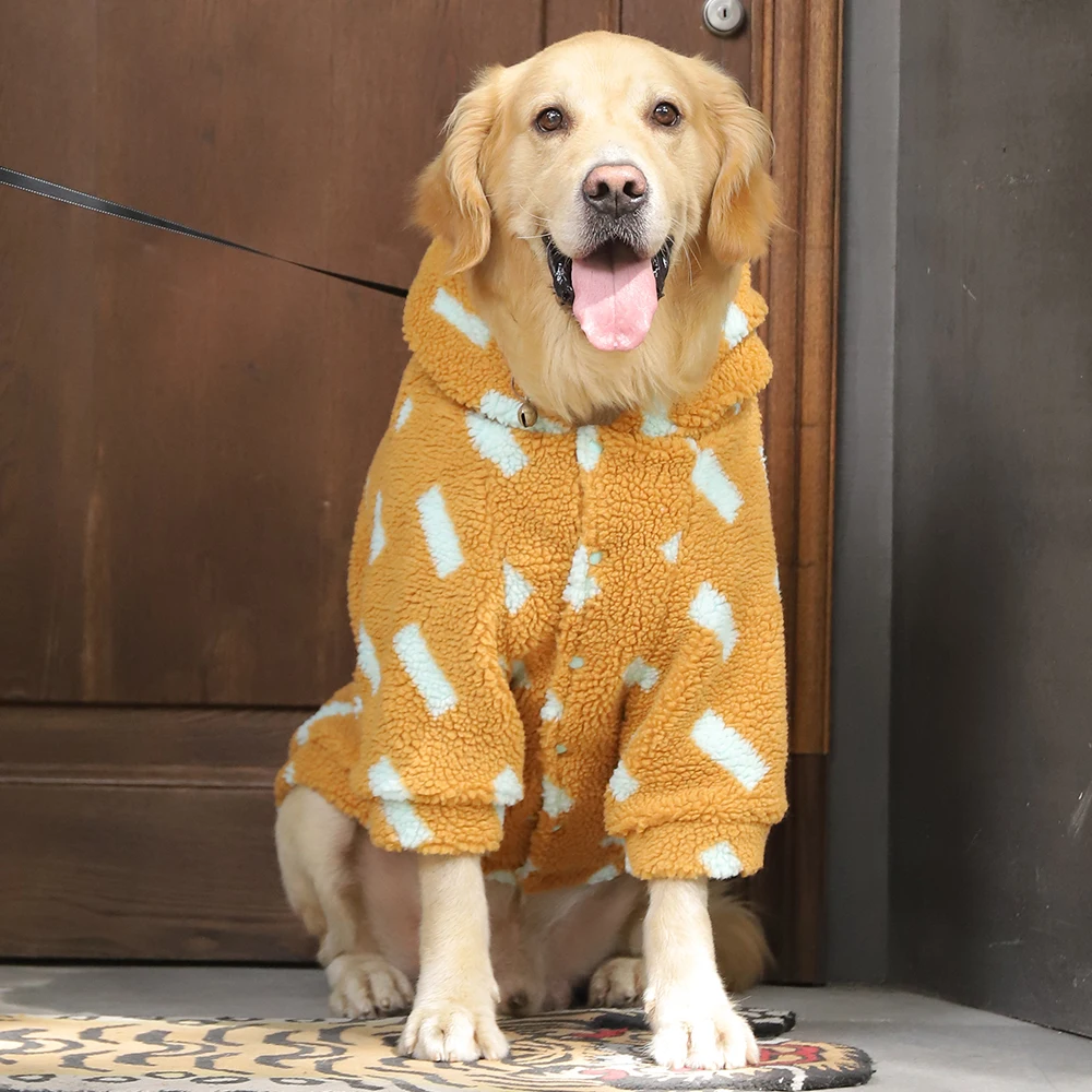 HOOPET Big Dog Clothes Medium-sized Large Dogs Autumn and Winter  Four-legged Cloth