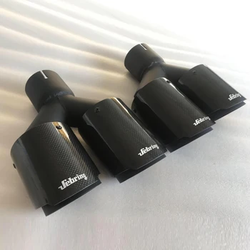 

sebring Official 1PC matt black stainless steel pipe glossy carbon fiber car modified muffler tail pipe exhaust tip