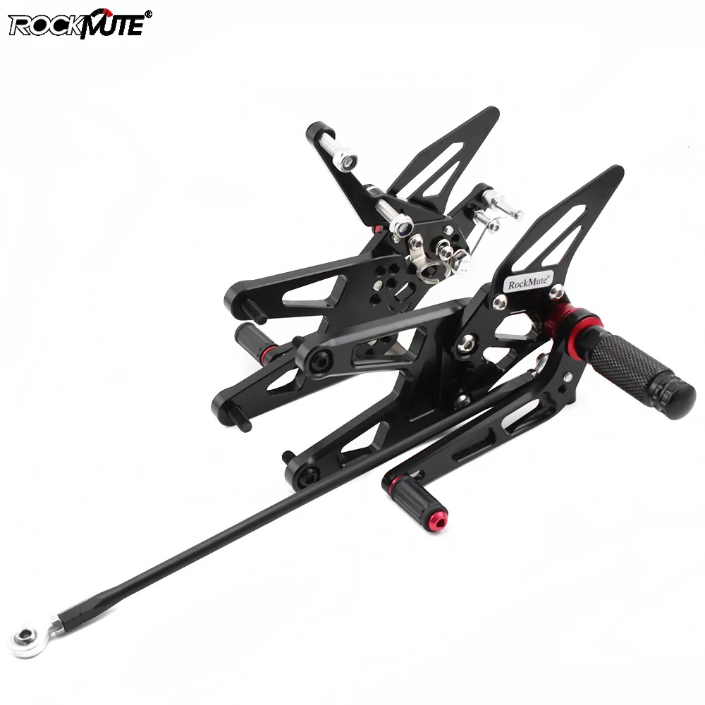 For Yamaha YZF-R6 YZF R6 2003 2004 2005 CNC Aluminum Motorcycle Rearset Rear Set Foot Pegs Pedal Footrest