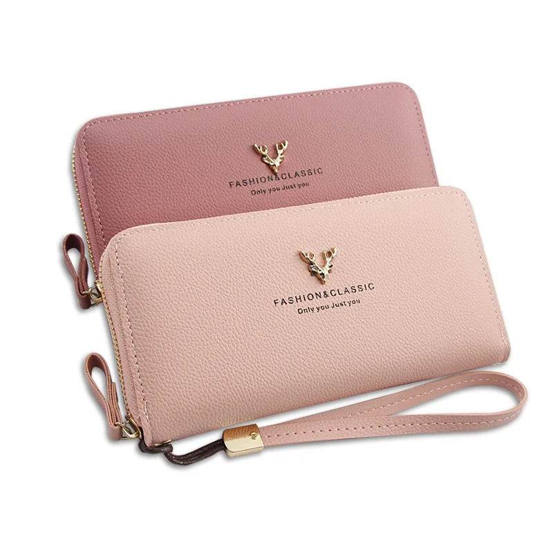 ladies grey purse