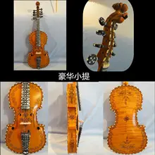 Норвежская скрипка 8 струн 4/4 Скрипка 4*4 струны профессионального концерта