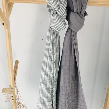 

1 pair 70% bamboo+ 30% cotton baby Swaddle Wraps Cotton Baby muslin Blankets Newborn 100% bamboo muslin quilt