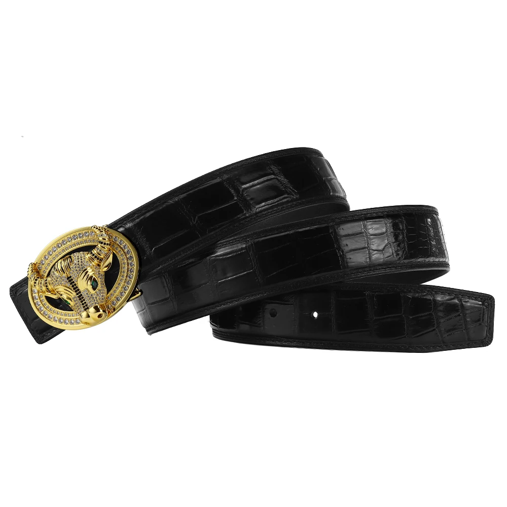 BATOORAP Men's High-end Crocodile Belt