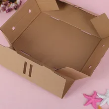 На заказ крафт бумага для упаковки подарка шкатулка для ювелирных изделий, картонная крафт-коробка упаковка- PX11140