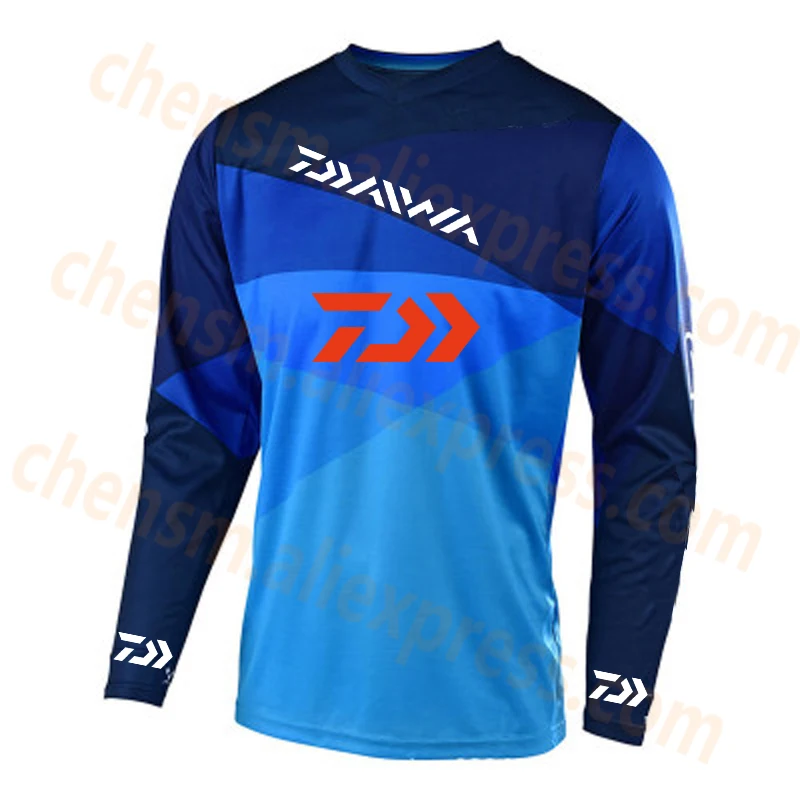 DAIWA Fishing Clothing Men Ultrathin Sunscreen Long Sleeve Anti-uv Breathable Coat Summer Fishing Shirt Size XS-5XL Jacket