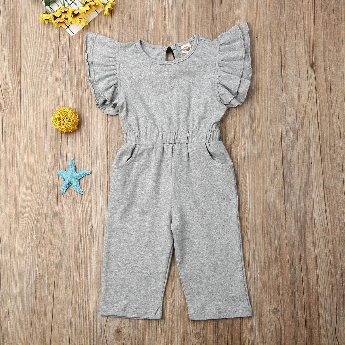 baby girl overall romper