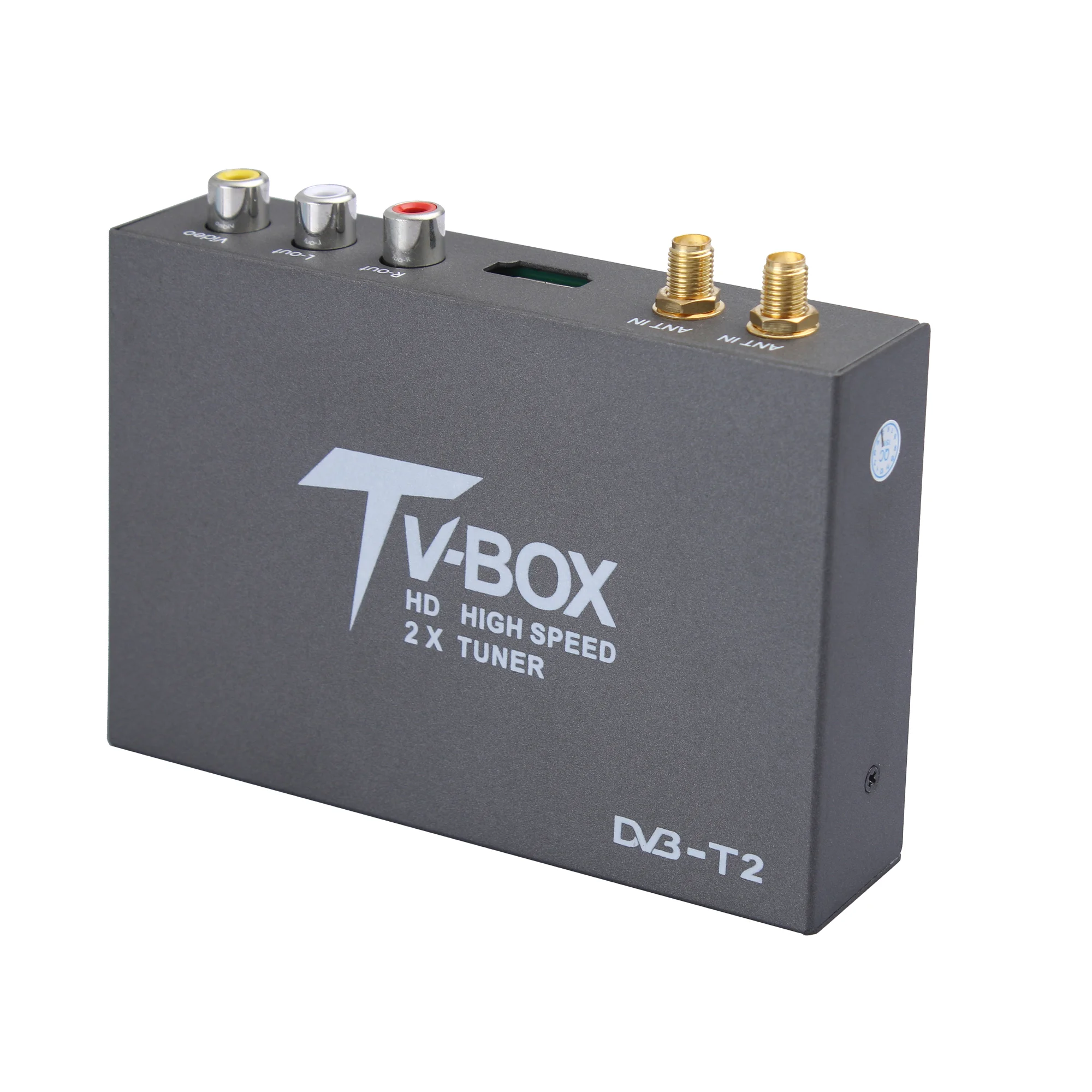 KLYDE High Speed H.264 (MPEG4) DVB-T2 TV RECEIVER Twin Tuners with Diversity Structure TV Box for High Speed Driving